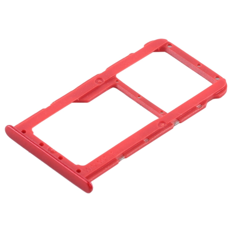 SIM Card Tray + SIM Card Tray / Micro SD Card Tray for Huawei Honor Play 7X (Red) - free shipping - PMc TechLife - Order now!