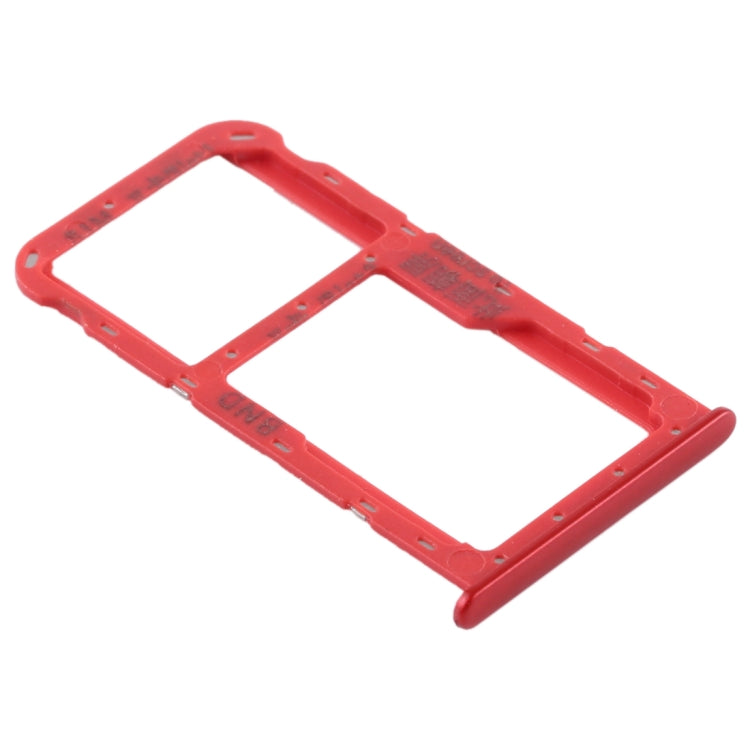 SIM Card Tray + SIM Card Tray / Micro SD Card Tray for Huawei Honor Play 7X (Red) - free shipping - PMc TechLife - Order now!