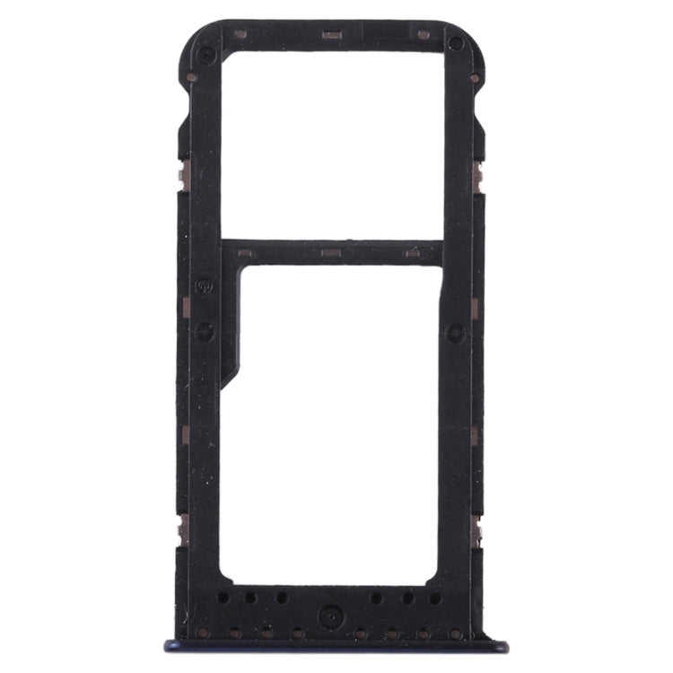 SIM Card Tray + SIM Card Tray / Micro SD Card Tray for Huawei Honor V9 Play (Blue) - Card Socket by PMc TechLife | Online Shopping South Africa | PMc TechLife | Buy Now Pay Later Mobicred