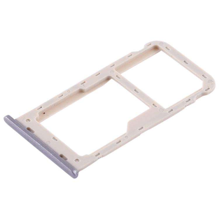 SIM Card Tray + SIM Card Tray / Micro SD Card Tray for Huawei Honor 6A (Grey) - free shipping - PMc TechLife - Order now!