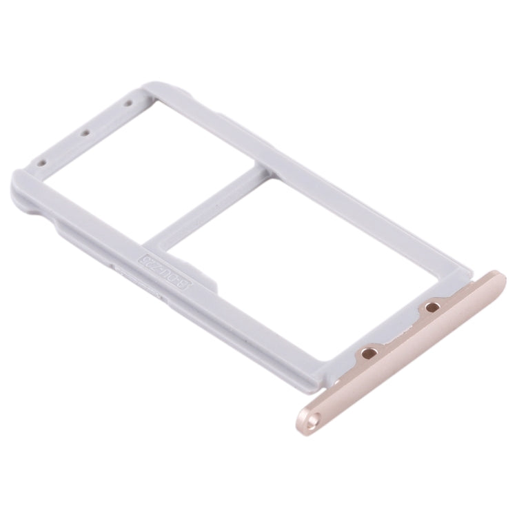 SIM Card Tray + SIM Card Tray / Micro SD Card Tray for Huawei Honor V9 (Gold) - Card Socket by PMc TechLife | Online Shopping South Africa | PMc TechLife | Buy Now Pay Later Mobicred