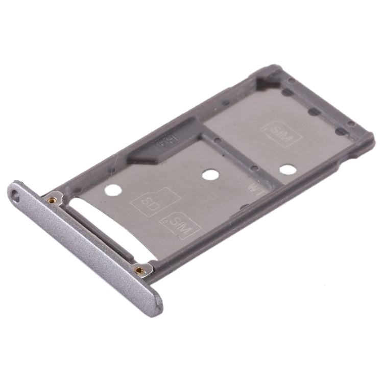 2 SIM Card Tray / Micro SD Card Tray for Huawei Enjoy 6 / AL00(Grey) - Card Socket by PMc TechLife | Online Shopping South Africa | PMc TechLife | Buy Now Pay Later Mobicred