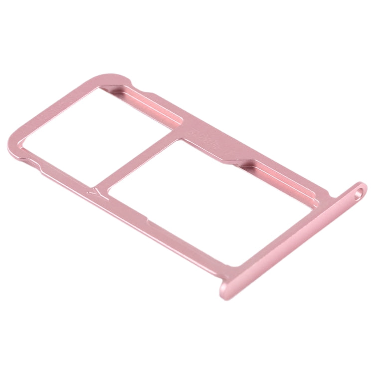 SIM Card Tray + SIM Card Tray / Micro SD Card for Huawei Honor 8 (Pink) - Card Socket by PMc TechLife | Online Shopping South Africa | PMc TechLife | Buy Now Pay Later Mobicred