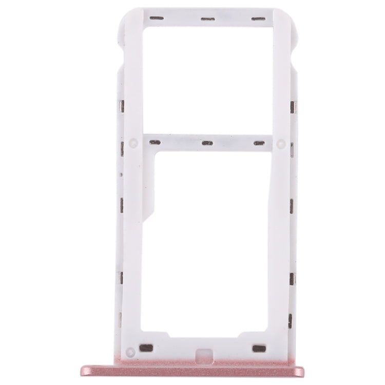 SIM Card Tray + SIM Card Tray / Micro SD Card for Huawei Enjoy 7 (Pink) - Card Socket by PMc TechLife | Online Shopping South Africa | PMc TechLife | Buy Now Pay Later Mobicred