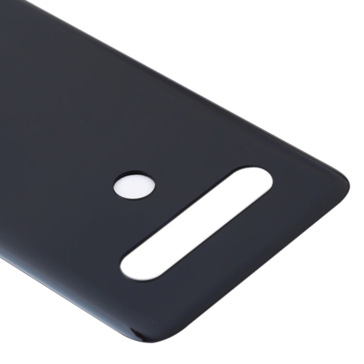 Battery Back Cover for LG Q51 / LM-Q510N(Black) - For LG by PMc TechLife | Online Shopping South Africa | PMc TechLife | Buy Now Pay Later Mobicred
