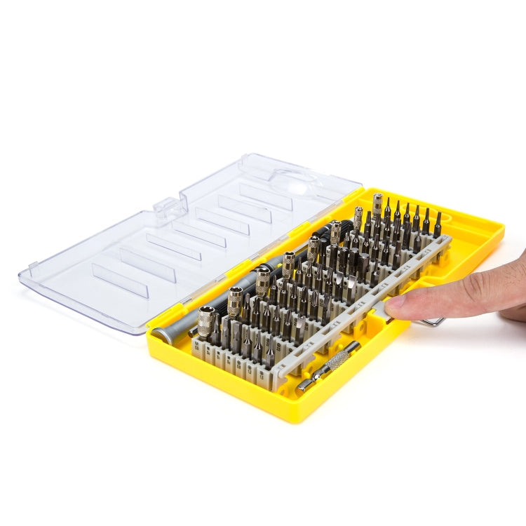 60 in 1 S2 Tool Steel Precision Screwdriver Nutdriver Bit Repair Tools Kit(Blue) - Screwdriver Set by PMC TechLife | Online Shopping South Africa | PMC TechLife | Buy Now Pay Later Mobicred