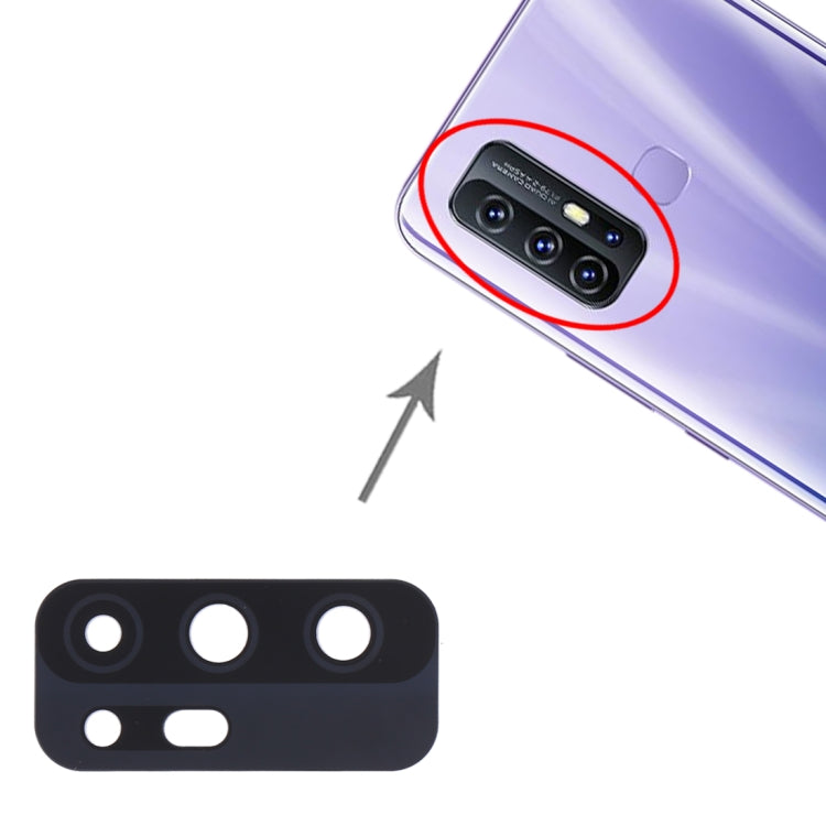 For Vivo Z6 5G 10pcs Back Camera Lens - Camera Parts by PMc TechLife | Online Shopping South Africa | PMc TechLife | Buy Now Pay Later Mobicred