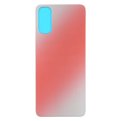 For OPPO Reno4 5G Battery Back Cover (Red) - Back Cover by PMC Jewellery | Online Shopping South Africa | PMC Jewellery | Buy Now Pay Later Mobicred