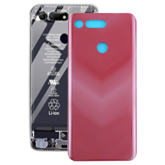 Battery Back Cover for Huawei Honor V20(Red) - Back Cover by PMC Jewellery | Online Shopping South Africa | PMC Jewellery | Buy Now Pay Later Mobicred