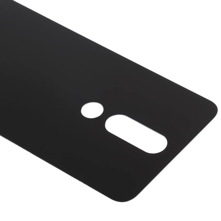 Back Cover for Nokia X6 (2018)(Black) - Back Cover by PMC TechLife | Online Shopping South Africa | PMC TechLife | Buy Now Pay Later Mobicred
