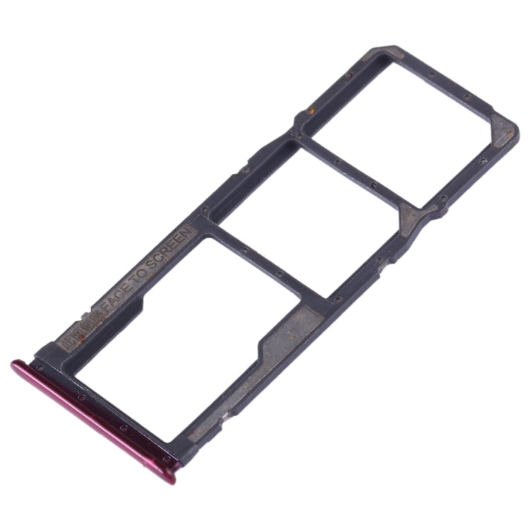 SIM Card Tray + SIM Card Tray + Micro SD Card for Xiaomi Redmi 7 (Magenta) - free shipping - PMC TechLife - Order now!