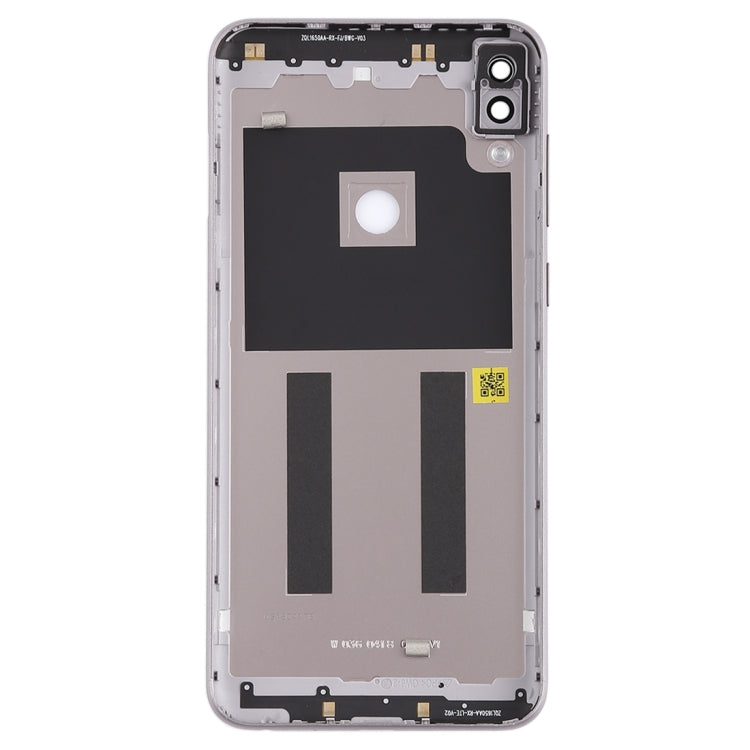 Back Cover with Camera Lens & Side Keys for Asus Zenfone Max Pro (M1) / ZB601KL(Silver) - Back Cover by PMC TechLife | Online Shopping South Africa | PMC TechLife | Buy Now Pay Later Mobicred