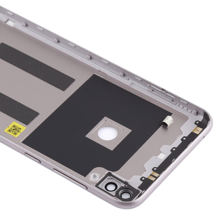 Back Cover with Camera Lens & Side Keys for Asus Zenfone Max Pro (M1) / ZB601KL(Silver) - Back Cover by PMC TechLife | Online Shopping South Africa | PMC TechLife | Buy Now Pay Later Mobicred