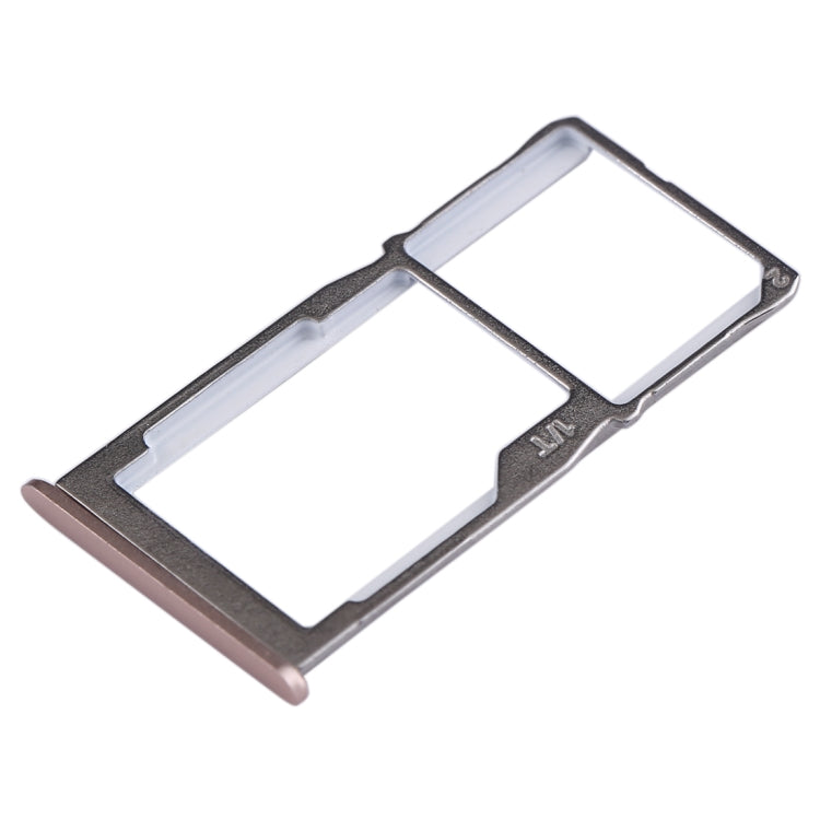 For Meizu 15 SIM Card Tray + SIM Card Tray / Micro SD Card Tray (Gold) - Card Socket by PMC TechLife | Online Shopping South Africa | PMC TechLife | Buy Now Pay Later Mobicred