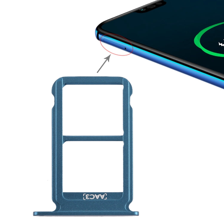 SIM Card Tray for Huawei Honor 10 (Purple) - Card Socket by PMc TechLife | Online Shopping South Africa | PMc TechLife | Buy Now Pay Later Mobicred