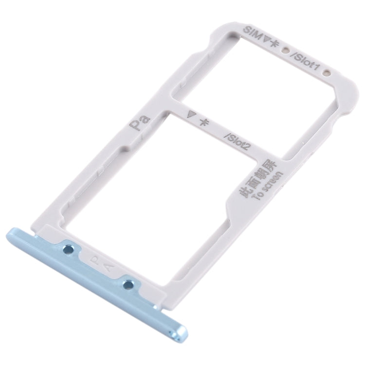 SIM Card Tray for Huawei Nova 3 (Blue) - Card Socket by PMc TechLife | Online Shopping South Africa | PMc TechLife | Buy Now Pay Later Mobicred