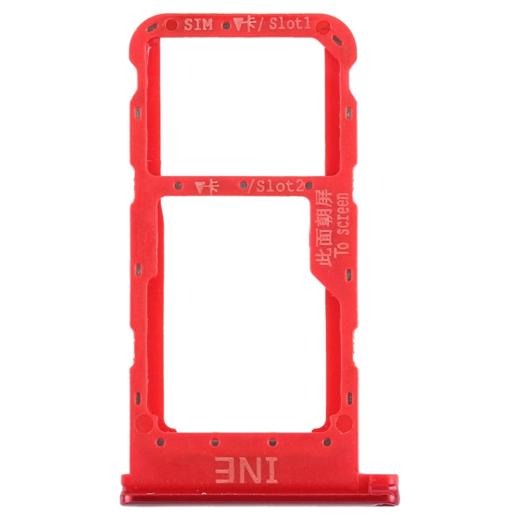 SIM Card Tray for Huawei P smart + / Nova 3i(Red) - Card Socket by PMc TechLife | Online Shopping South Africa | PMc TechLife | Buy Now Pay Later Mobicred