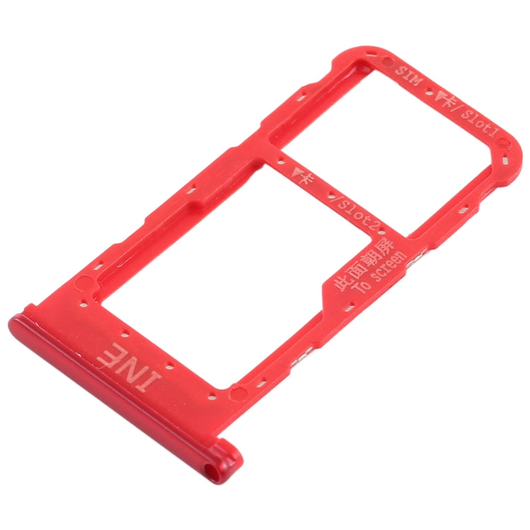 SIM Card Tray for Huawei P smart + / Nova 3i(Red) - Card Socket by PMc TechLife | Online Shopping South Africa | PMc TechLife | Buy Now Pay Later Mobicred