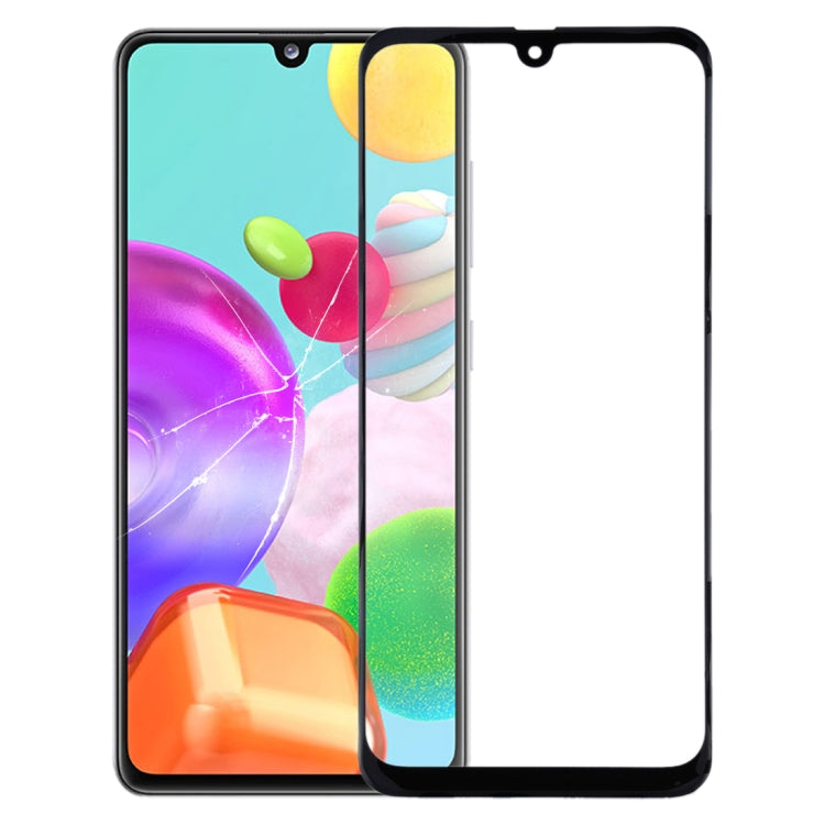 For Samsung Galaxy A41 Front Screen Outer Glass Lens (Black) - free shipping - PMc TechLife - Order now!