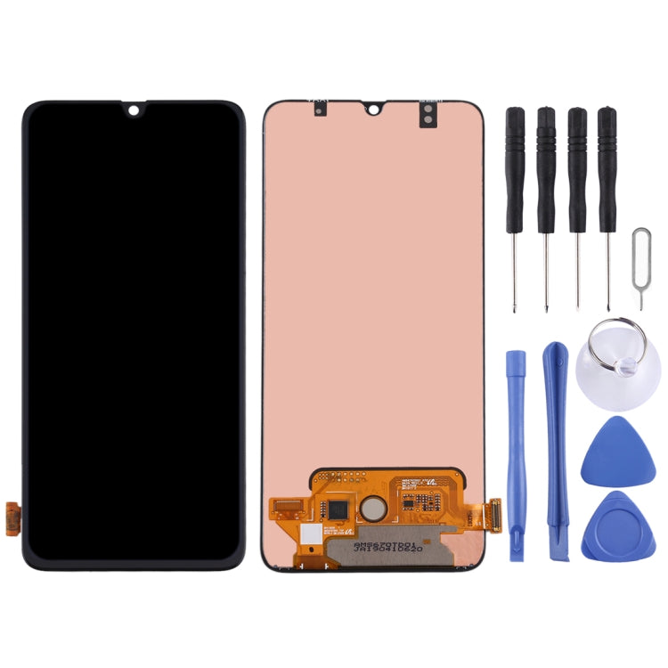 Super AMOLED LCD Screen for Samsung Galaxy A70s with Digitizer Full Assembly (Black) - free shipping - PMc TechLife - Order now!