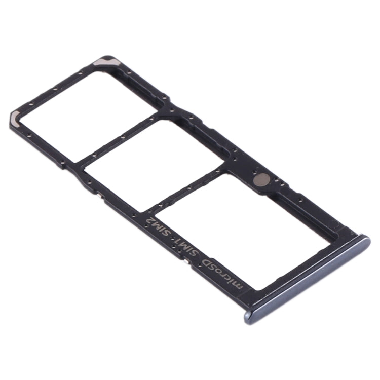 For Samsung Galaxy A30s SIM Card Tray + SIM Card Tray + Micro SD Card Tray (Black) - free shipping - PMc TechLife - Order now!
