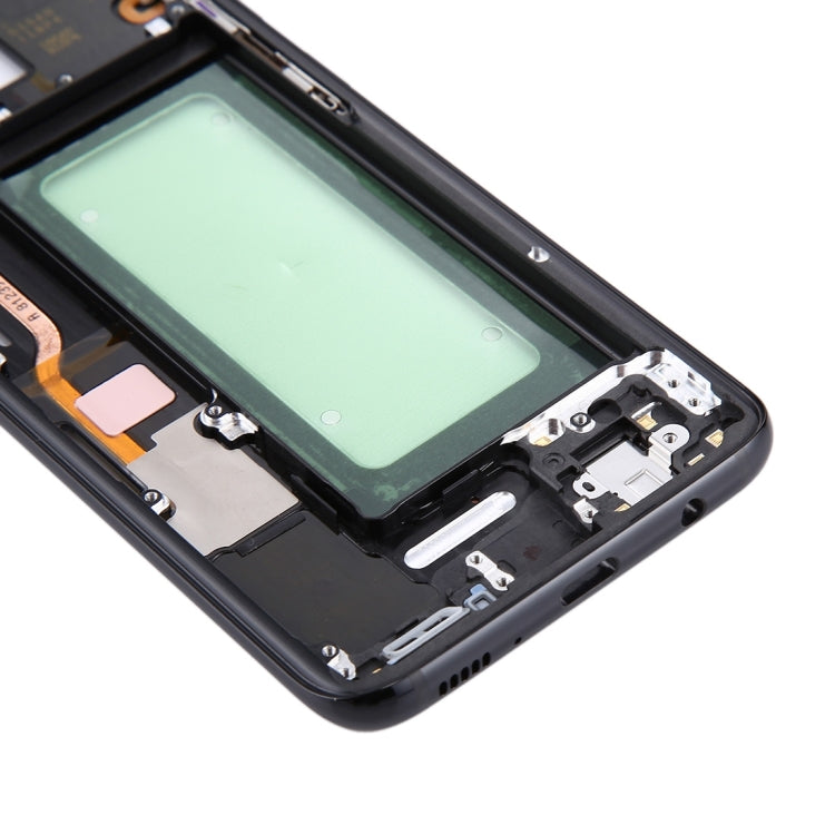 For Galaxy S8 / G9500 / G950F / G950A Middle Frame Bezel (Black) - free shipping - PMC TechLife - Order now!