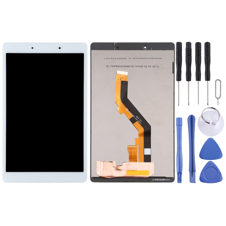 OEM LCD Screen for Samsung Galaxy Tab A 8.0 (2019) SM-T290 (WIFI Version) with Digitizer Full Assembly (White) - free shipping - PMc TechLife - Order now!