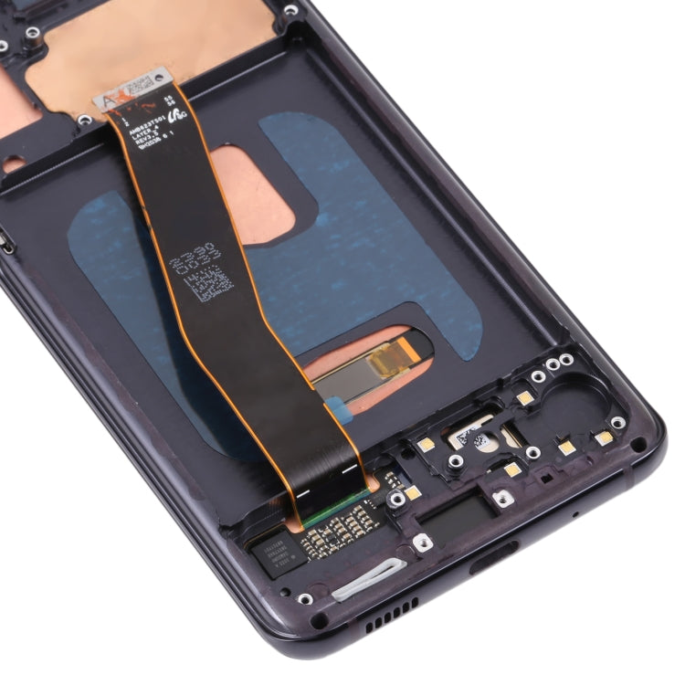 Original Dynamic AMOLED Material LCD Screen and Digitizer Full Assembly with Frame for Galaxy S20 4G SM-G980(Black) - free shipping - PMc TechLife - Order now!