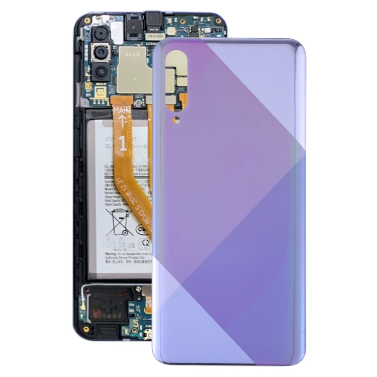 For Samsung Galaxy A50s Battery Back Cover (Purple) - Back Cover by PMC Jewellery | Online Shopping South Africa | PMC Jewellery | Buy Now Pay Later Mobicred