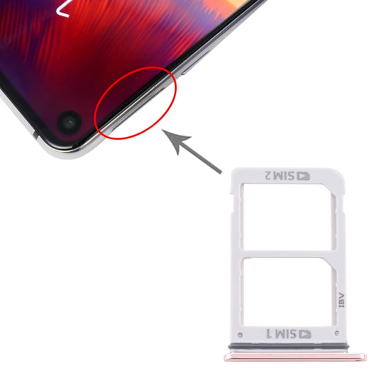 For Samsung Galaxy A8s / Galaxy A9 Pro 2019 SIM Card Tray + SIM Card Tray (Pink) - Galaxy A Series Parts by PMC Jewellery | Online Shopping South Africa | PMC Jewellery | Buy Now Pay Later Mobicred