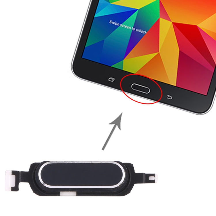Home Key for Samsung Galaxy Tab 4 8.0 SM-T330/T331(Black) - free shipping - PMc TechLife - Order now!