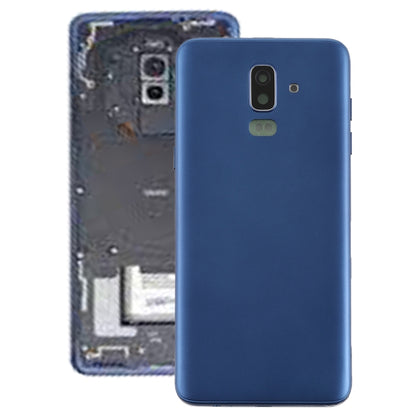 For Galaxy J8 (2018), J810F/DS, J810Y/DS, J810G/DS Back Cover with Side Keys & Camera Lens (Blue) - Back Cover by PMC Jewellery | Online Shopping South Africa | PMC Jewellery | Buy Now Pay Later Mobicred