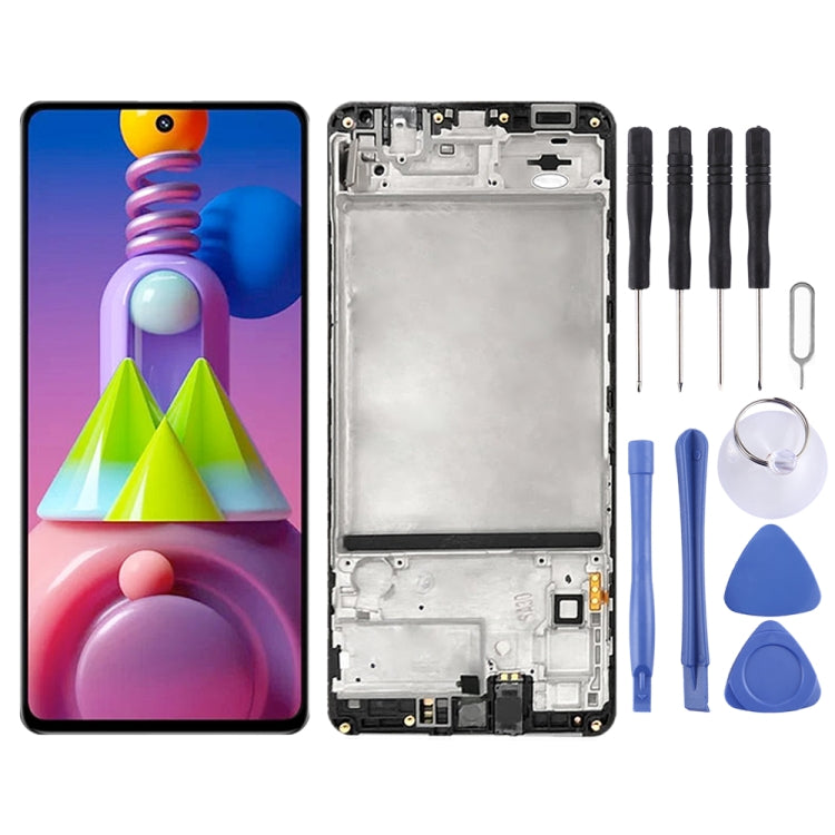 Original LCD Screen for Samsung Galaxy M51 SM-M515 Digitizer Full Assembly With Frame - free shipping - PMc TechLife - Order now!