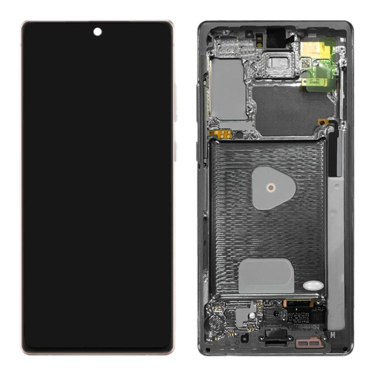 Original LCD Screen for Samsung Galaxy Note20 4G SM-N980 Digitizer Full Assembly With Frame (Gold) - free shipping - PMc TechLife - Order now!