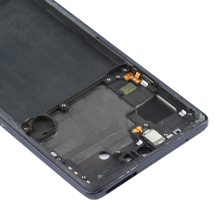 For Samsung Galaxy A71 5G SM-A716  Middle Frame Bezel Plate (Black) - free shipping - PMc TechLife - Order now!
