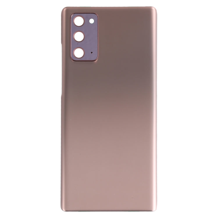 For Samsung Galaxy Note20 Battery Back Cover with Camera Lens Cover (Rose Gold) - free shipping - PMc TechLife - Order now!