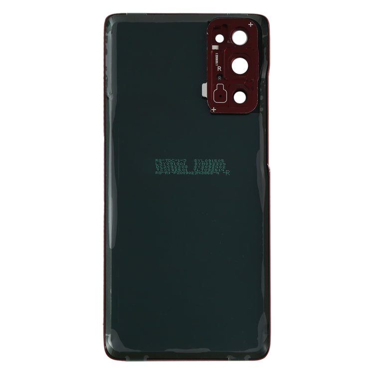 For Samsung Galaxy S20 FE Battery Back Cover with Camera Lens Cover (Red) - free shipping - PMc TechLife - Order now!