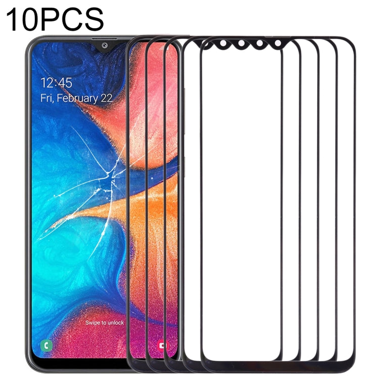 For Samsung Galaxy A20 10pcs Front Screen Outer Glass Lens (Black) - free shipping - PMc TechLife - Order now!