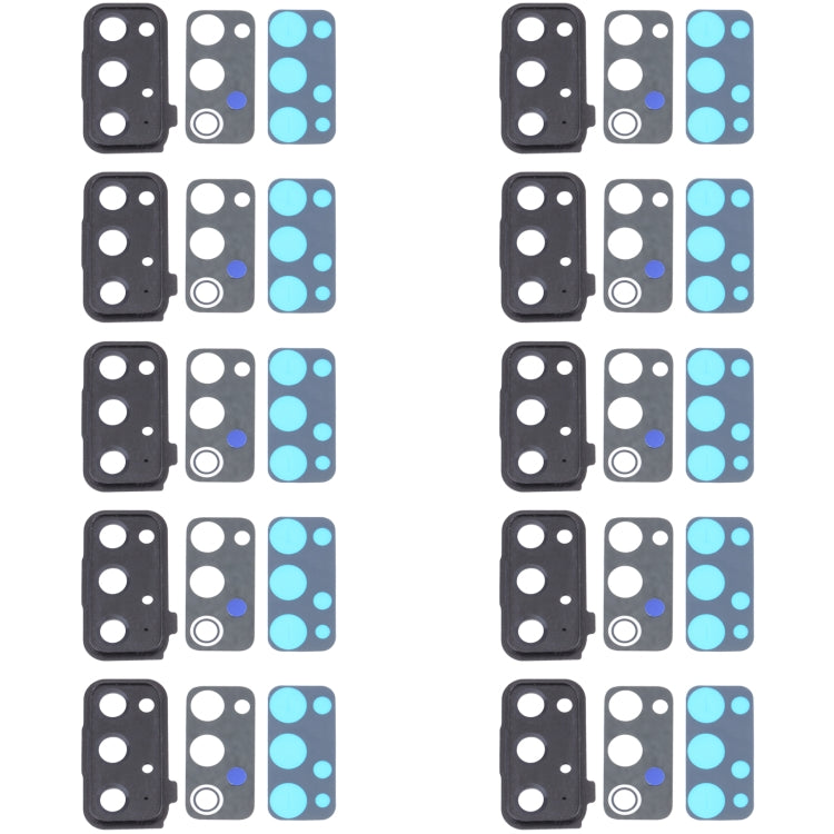 For Samsung Galaxy S20 FE 5G SM-G781 10pcs Camera Lens Cover (Black) - free shipping - PMc TechLife - Order now!