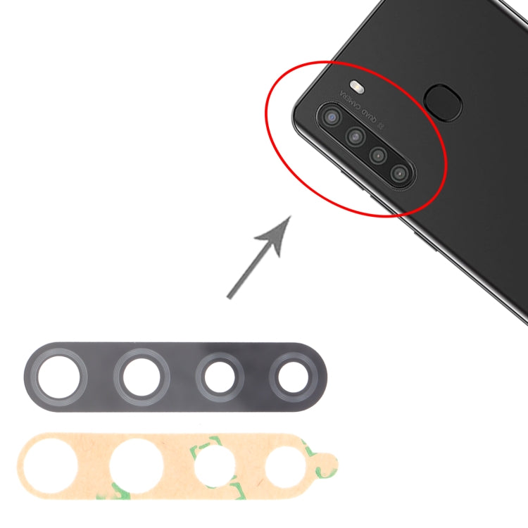 For Samsung Galaxy A21 SM-A215 10pcs Back Camera Lens - free shipping - PMc TechLife - Order now!