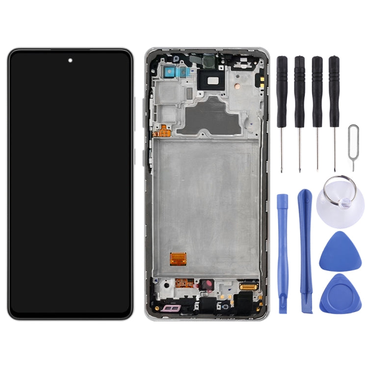 Original Super AMOLED LCD Screen for Samsung Galaxy A72 SM-A725(4G Version) Digitizer Full Assembly With Frame - free shipping - PMc TechLife - Order now!