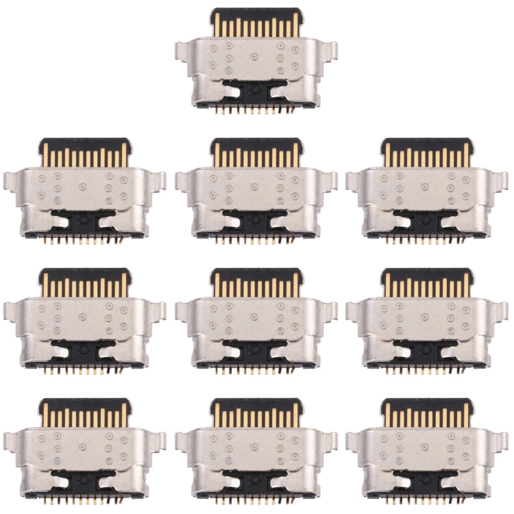 10pcs Charging Port Connector for Samsung Galaxy A02s SM-A025F, SM-A025F/DS, SM-A025G, SM-A025G/DS, SM-A025M, SM-A025M/DS, SM-A025U - Single Tail Connector by PMC Jewellery | Online Shopping South Africa | PMC Jewellery | Buy Now Pay Later Mobicred