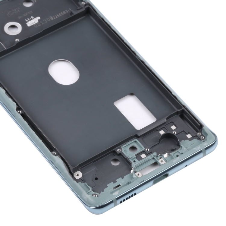 For Samsung Galaxy S20 FE 5G SM-G781B Middle Frame Bezel Plate (Blue) - free shipping - PMc TechLife - Order now!