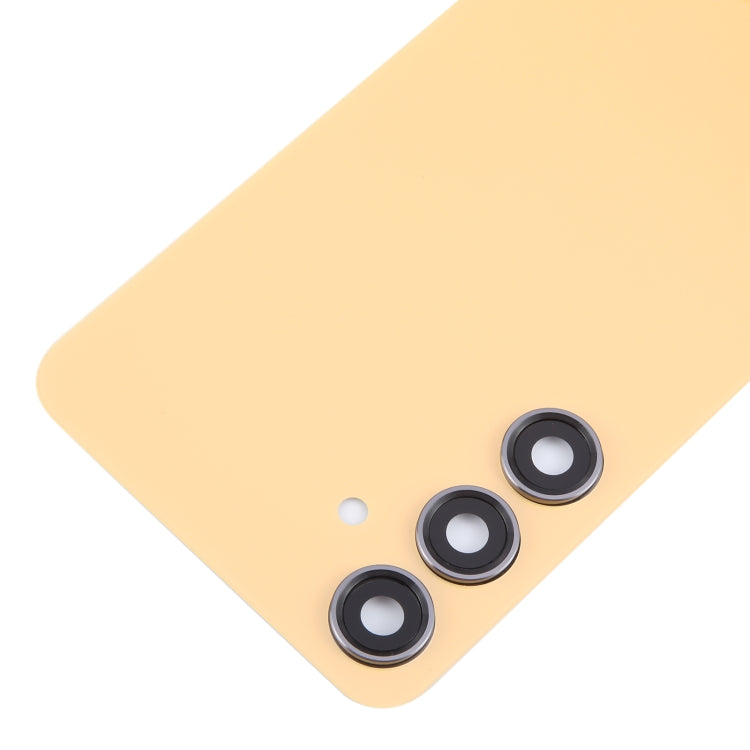 For Samsung Galaxy S24+ SM-S926B OEM Battery Back Cover with Camera Lens Cover(Yellow) - Back Cover by PMC Jewellery | Online Shopping South Africa | PMC Jewellery