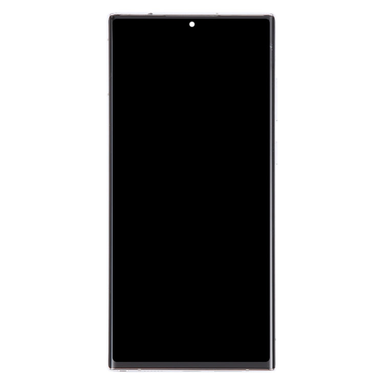 For Samsung Galaxy S22 Ultra 5G SM-S908B Original LCD Screen Digitizer Full Assembly with Frame (White) - free shipping - PMC TechLife - Order now!