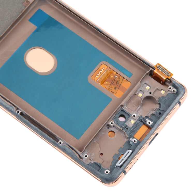 For Samsung Galaxy S20 FE SM-G780F 6.43 inch OLED LCD Screen Digitizer Full Assembly with Frame (Gold) - free shipping - PMc TechLife - Order now!