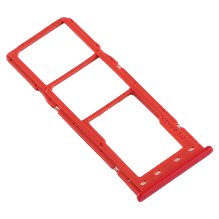 For Galaxy A10 SIM Card Tray + SIM Card Tray + Micro SD Card Tray (Red) - free shipping - PMc TechLife - Order now!