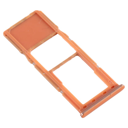 For Galaxy A70 SIM Card Tray + Micro SD Card Tray (Orange) - Card Socket by PMC Jewellery | Online Shopping South Africa | PMC Jewellery | Buy Now Pay Later Mobicred