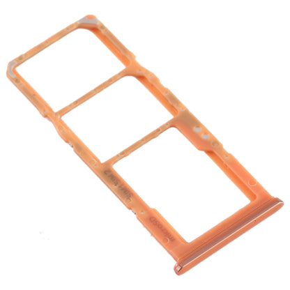 For Galaxy A70 SIM Card Tray + SIM Card Tray + Micro SD Card Tray (Orange) - Card Socket by PMC Jewellery | Online Shopping South Africa | PMC Jewellery | Buy Now Pay Later Mobicred