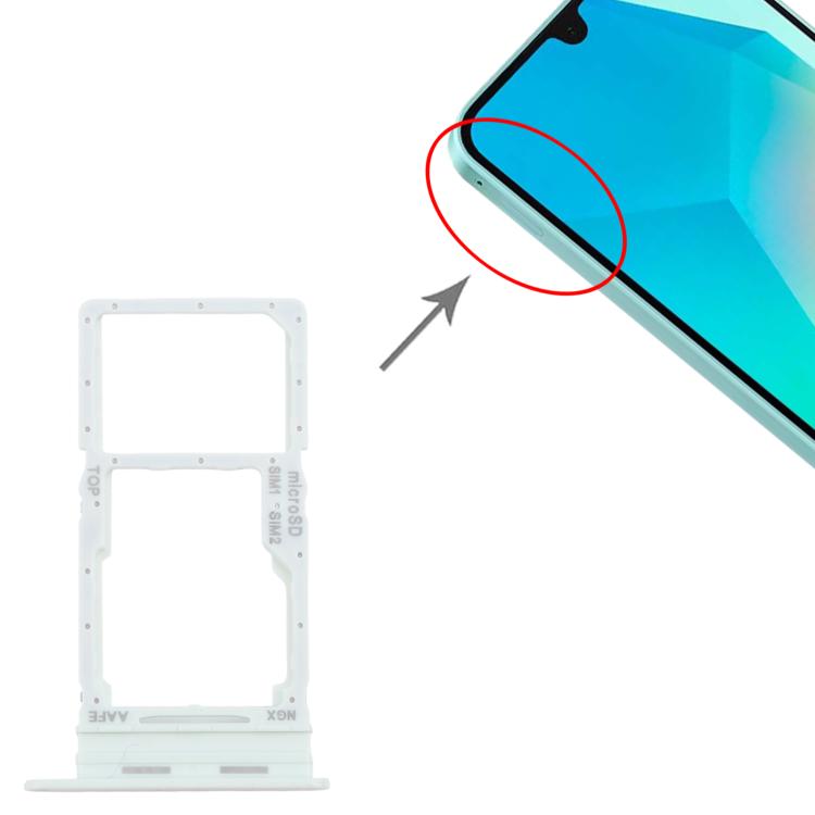 For Samsung Galaxy A16 SM-A165F Original SIM Card Tray + SIM / Micro SD Card Tray (Green) - free shipping - PMc TechLife - Order now!
